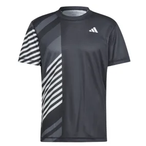 Adidas Men FreeLift Pro Tennis Shirt - Black