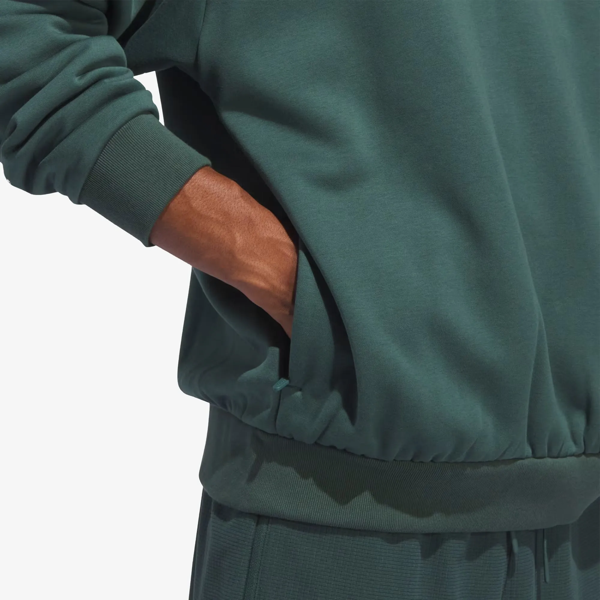 Adidas Originals | BASKETBALL HOODIE  { MINERAL GREEN