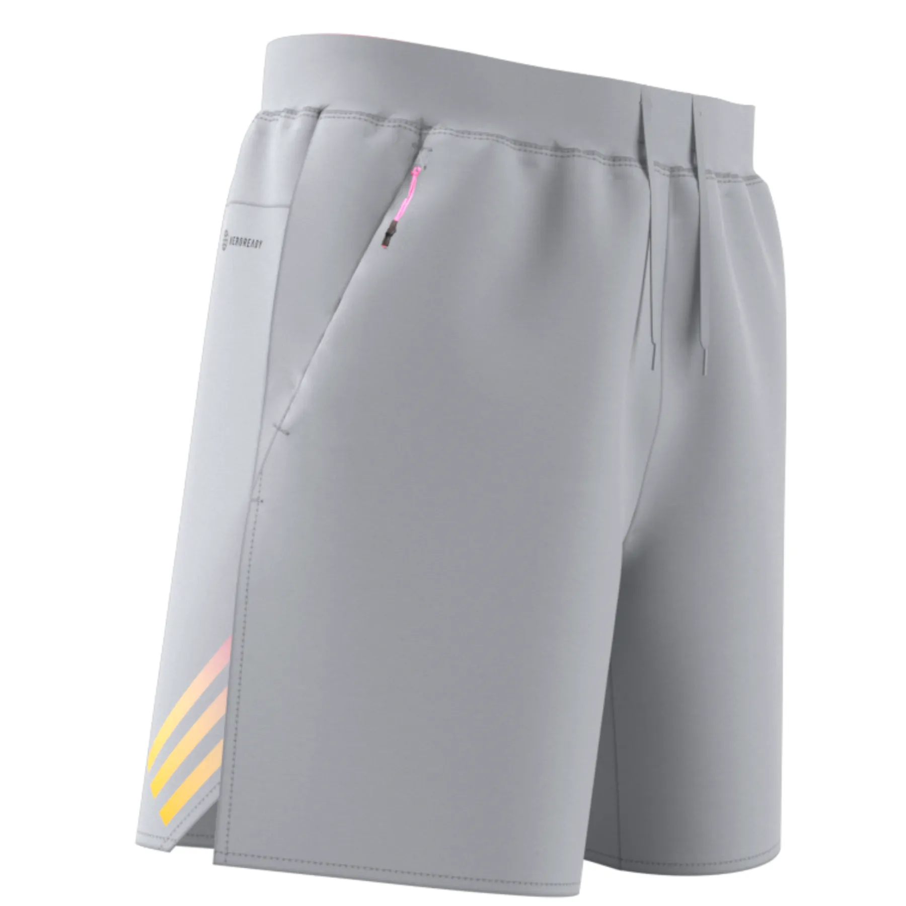 Adidas Performance TI 3S Tennis Short - Light Solid Grey