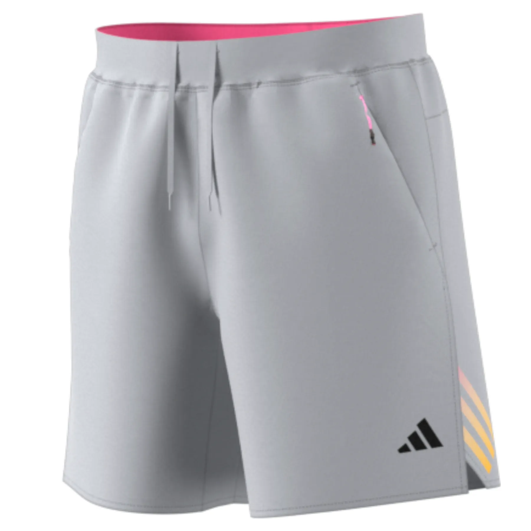 Adidas Performance TI 3S Tennis Short - Light Solid Grey