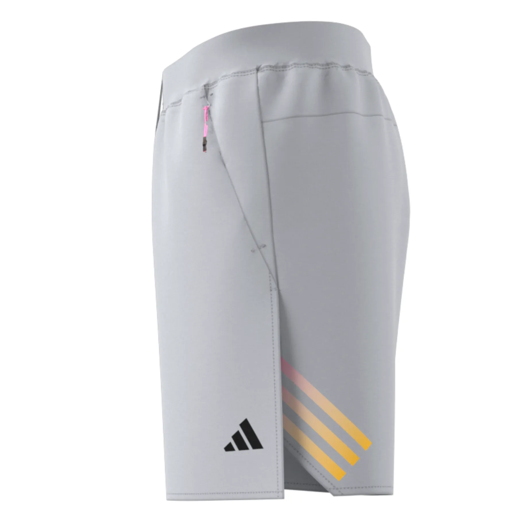 Adidas Performance TI 3S Tennis Short - Light Solid Grey