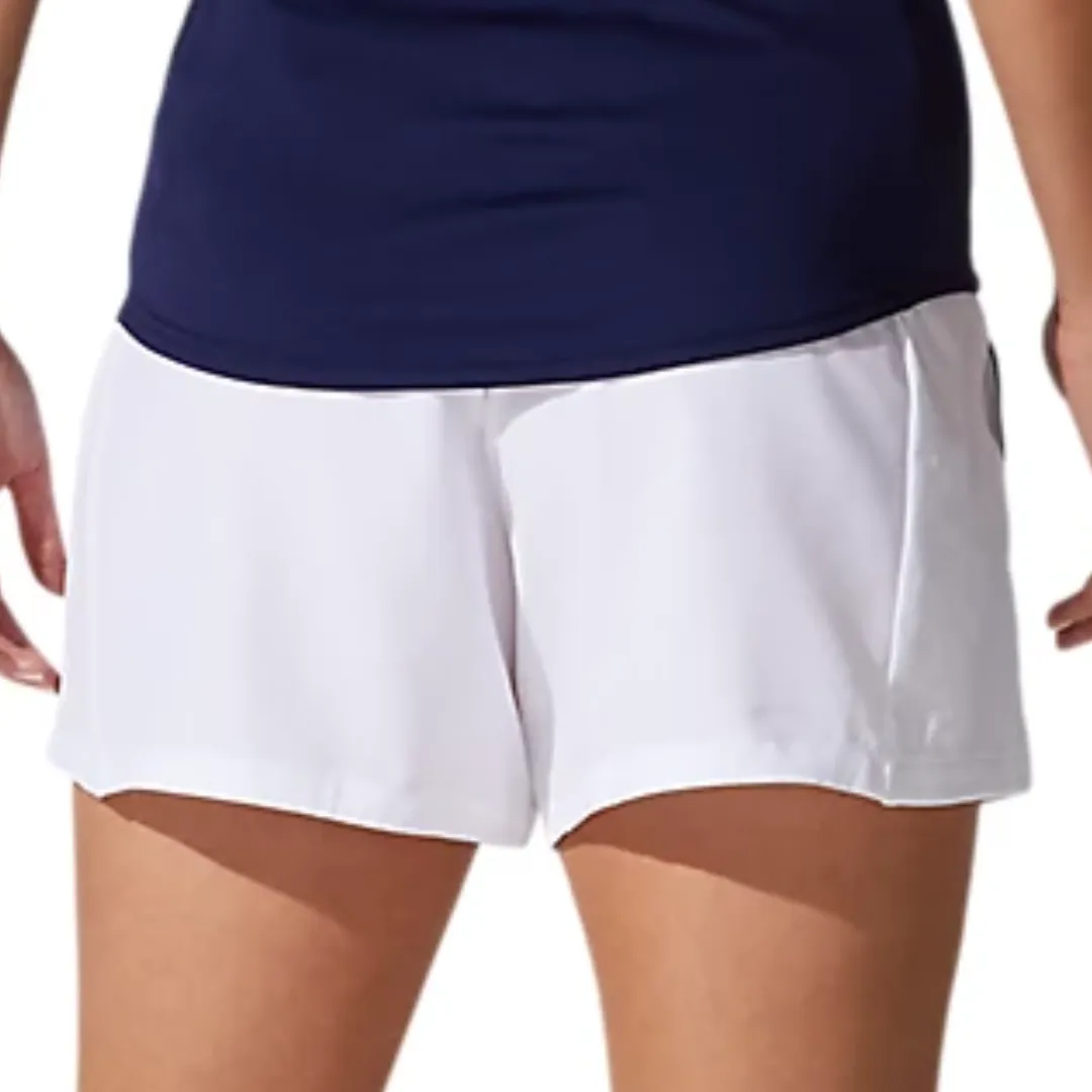 Asics Women Court Short -  Brilliant White