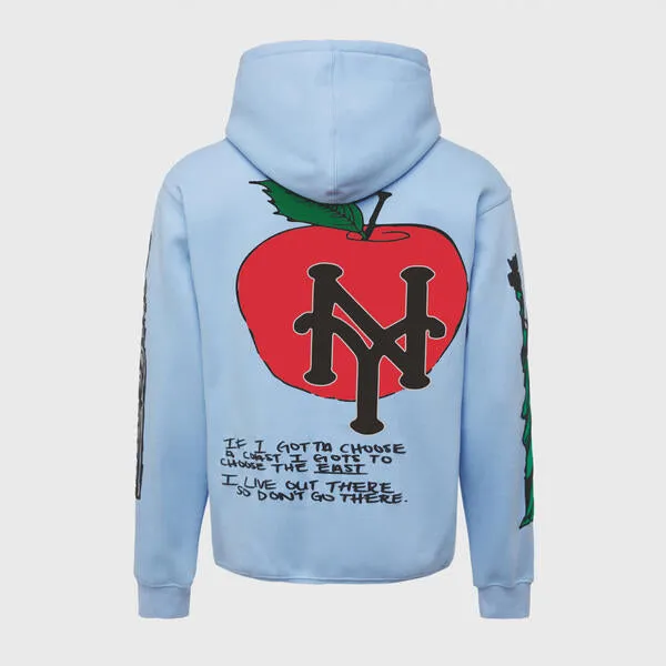 Cali to NYC Hoodie Sky Blue