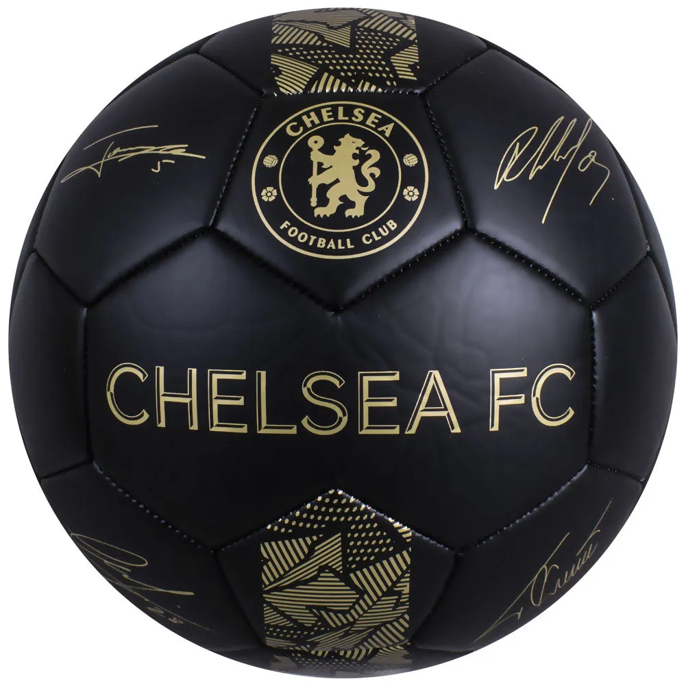 Chelsea FC Football - Signature Gold