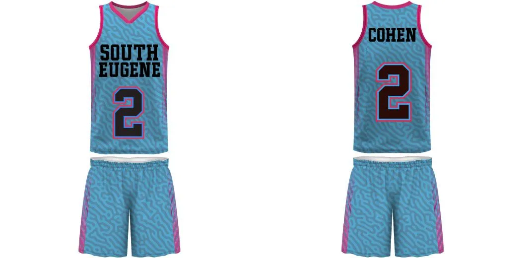 Custom Basketball Uniforms Design Code 202