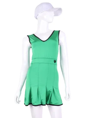 Kelly Green Angelina Court to Cocktails Tennis Dress