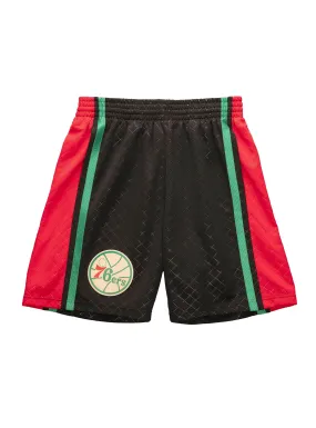 NBA Philadelphia 76ers 1996 Swingman Neapolitan Shorts