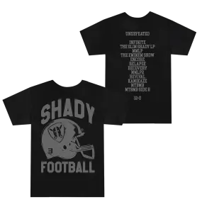 Shady Football T-Shirt (Black)