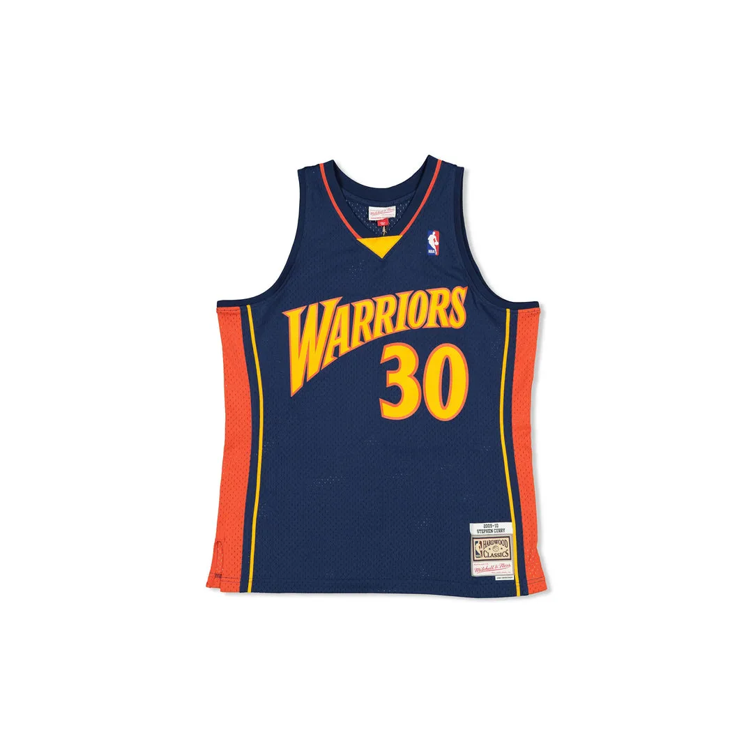 SWINGMAN JERSEY GOLDEN STATE WARRIORS CURRY - NAVY/ORANGE