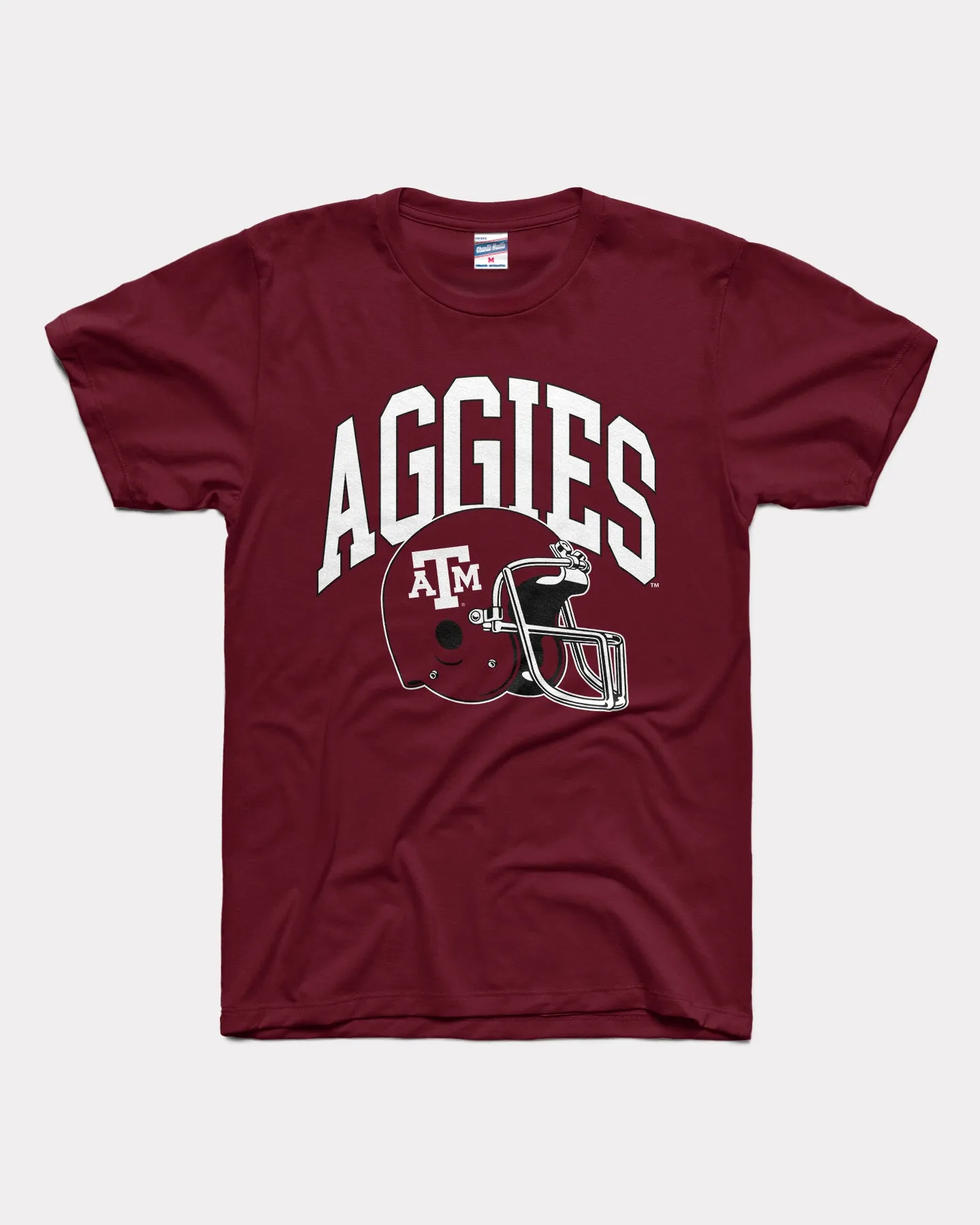 Texas A&M Aggies Football Helmet Maroon T-Shirt